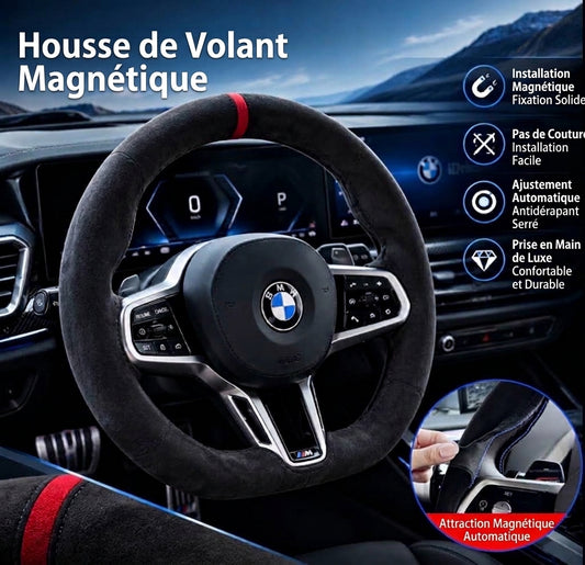Couvre-Volant Alcantara Magnétique